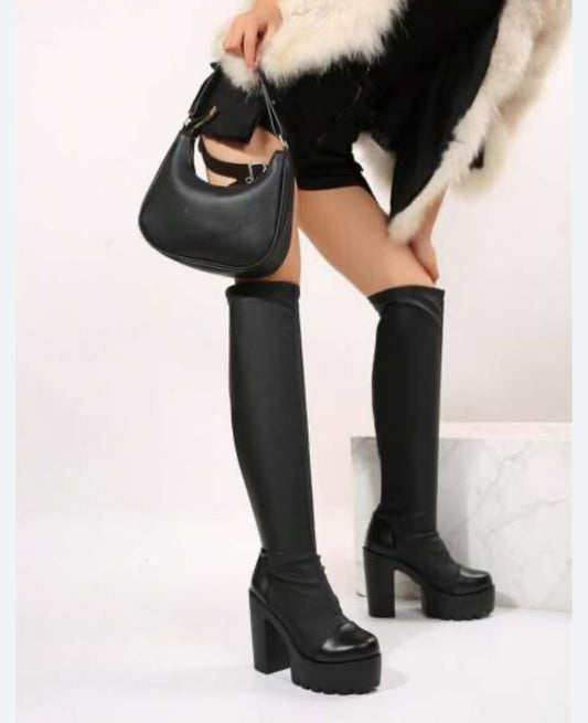 Knee high boots
